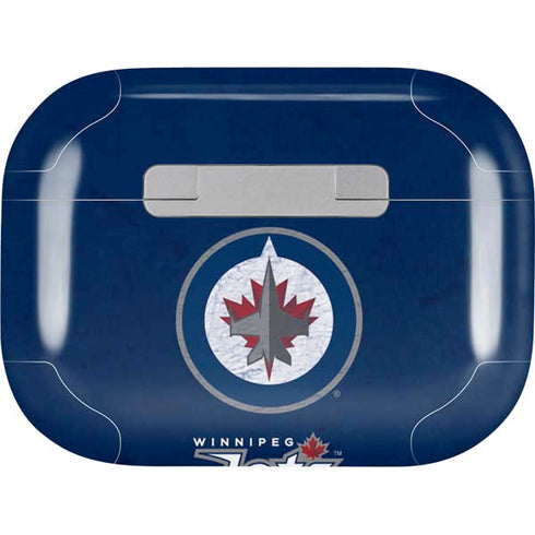 NHL Winnipeg Jets Distressed Logo AirPods Skins